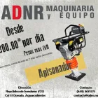 La imagen 2 de la Empresa ADNR AGS | RENTA, VENTA, SERVICIO, MAQUINARIA LIGERA PARA CONSTRUCCIÓN Maquinaria, Equipos y Servicios en Aguascalientes MEX