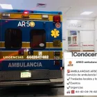 La imagen 3 de la Empresa AMBULANCIAS ARSO Servicio de Urgencias en San Luis Potosí SLP
