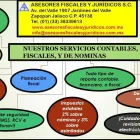 La imagen 1 de la Empresa ASESORES FISCALES Y JURIDICOS SC Industrias y Agricultura en Zapopan JAL