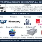 La imagen 5 de la Empresa CENTRO TABLARROQUERO DE CHIHUAHUA Puertas y Ventanas en Chihuahua MEX