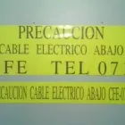 La imagen 3 de la Empresa CINTAS DE PRECAUCION Y SEÑALIZADORAS PARA DUCTOS DE ALTA TENSION DE CFE , O FIBRA OPTICA Industrias y Agricultura en Puebla MEX