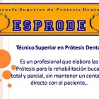 La imagen 1 de la Empresa ESCUELA SUPERIOR DE PROTESIS DENTAL ESPRODE Escuelas en Aguascalientes MEX
