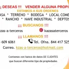 La imagen 3 de la Empresa KZAS-A-TERCEROS Inmobiliarias en Saltillo COA