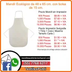 La imagen 15 de la Empresa MANDILES PUBLICITARIOS Uniformes en Ecatepec De Morelos MEX