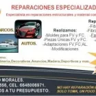 La imagen 1 de la Empresa MOLDES, MODIFICACIONES Y REPARACIONES EN FIBRA DE VIDRIO, CARBONO Y ALUMINIO en Tijuana BCN