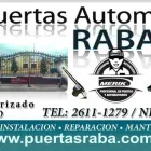 La imagen 1 de la Empresa PUERTAS AUTOMÁTICAS RABA | DISTRIBUIDOR MERIK Servicios Profesionales y de Negocios en Cuautitlán Izcalli MEX