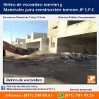 La imagen 5 de la Empresa RETIRO DE ESCOMBRO EN TORREÓN Y MATERIALES PARA CONSTRUCCIÓN EN TORREÓN, JP SERVICIO CONCESIONADO Servicios Profesionales y de Negocios en Torreón COA
