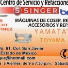 La imagen 1 de la Empresa SERVICIO SINGER MARTINEZ Máquinas de Coser y Accesorios en Tlalnepantla De Baz MEX