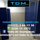 La imagen 1 de la Empresa TODO DE MAMPARAS FABRICANTES Industrias y Agricultura en San Andrés Cholula PUE