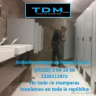 La imagen 2 de la Empresa TODO DE MAMPARAS FABRICANTES Industrias y Agricultura en San Andrés Cholula PUE