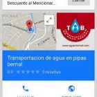 La imagen 1 de la Empresa TRANSPORTACION DE AGUA EN PIPAS LEOPOLDO BERNAL Servicios Profesionales y de Negocios en Acapulco De Juárez GRO