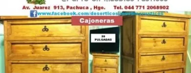 La imagen 12 de la Empresa DESERTICOS MUEBLES Servicios Profesionales y de Negocios en Pachuca De Soto HID