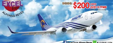 La imagen 1 de la Empresa EXCEL TOURS ALFONSO REYES Transportes y Turismo en Monterrey NLE