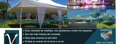 La imagen 11 de la Empresa VALDEZ EVENTOS RENTA DE CARPAS Video y Sonido Profesional en Hermosillo SON