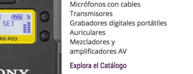 La imagen 5 de la Empresa VIDEOSERVICIOS S.A. DE C.V Video y Sonido Profesional en Ciudad De México CMX