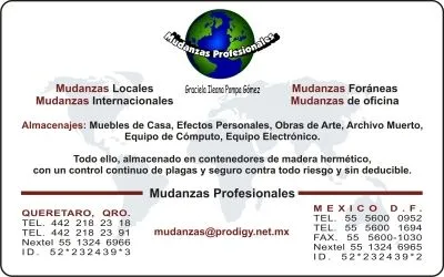 La imagen 1 de la Empresa MUDANZAS PROFESIONALES