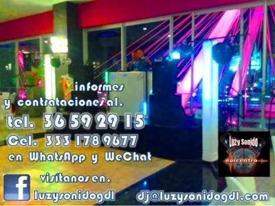 La imagen 2 de la Empresa LUZ Y SONIDO EPICENTRO, EN GUADALAJARA