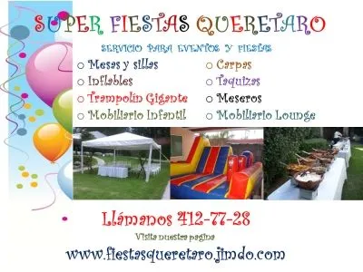 La imagen 6 de la Empresa SUPER FIESTAS QUERETARO
