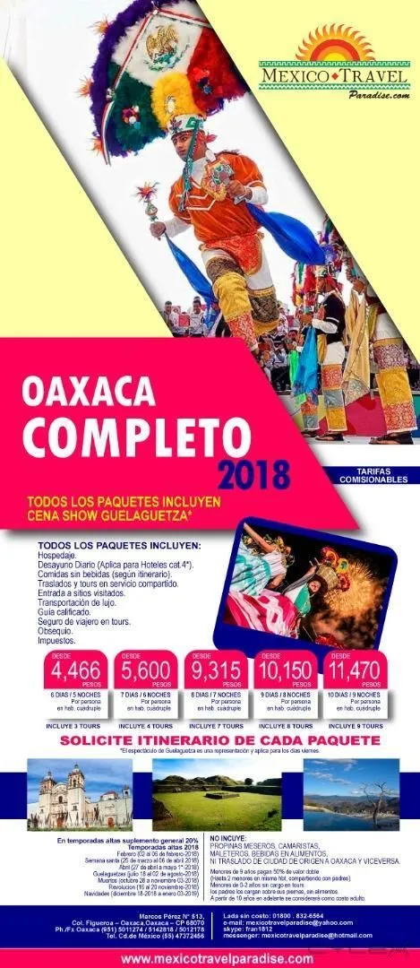 La imagen 3 de la Empresa MEXICO TRAVEL PARADISE, TOUR OPERADOR