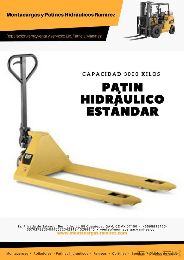 La imagen 9 de la Empresa MONTACARGAS Y PATINES HIDRÁULICOS RAMÍREZ