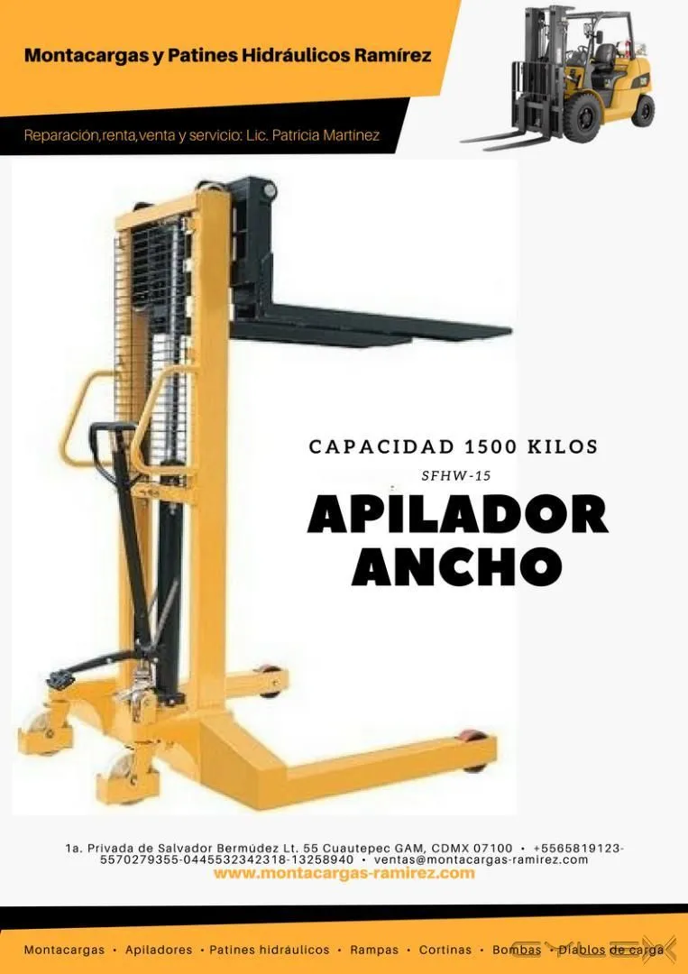 La imagen 14 de la Empresa MONTACARGAS Y PATINES HIDRÁULICOS RAMÍREZ