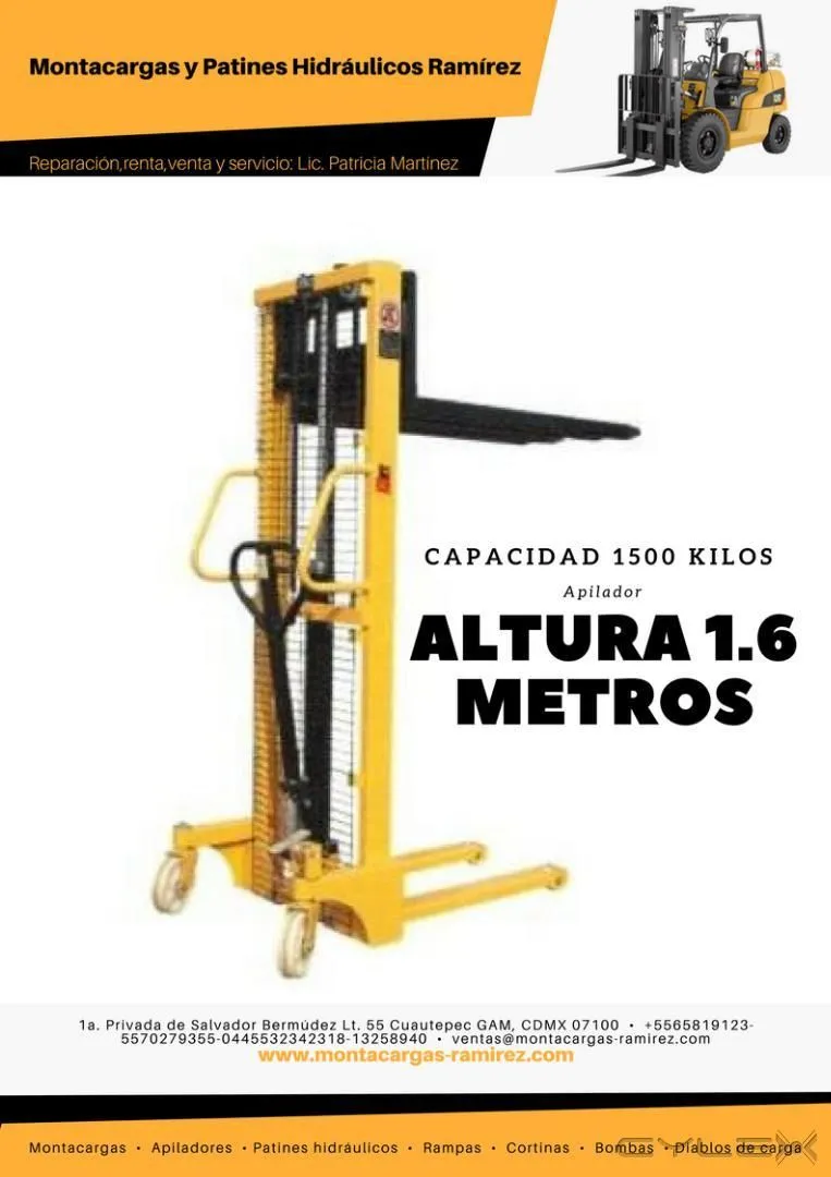 La imagen 15 de la Empresa MONTACARGAS Y PATINES HIDRÁULICOS RAMÍREZ