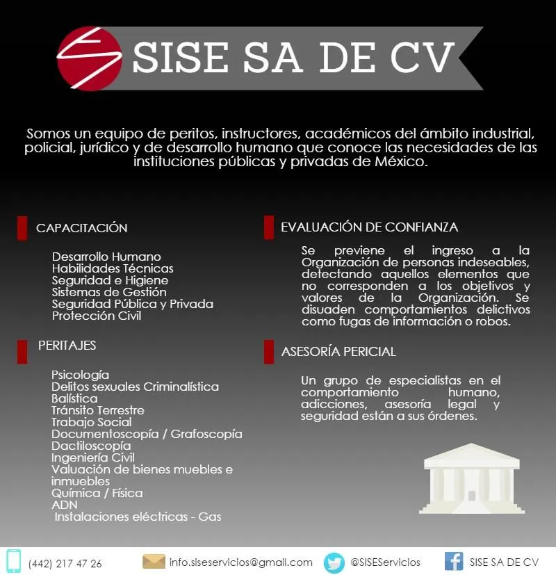 La imagen 2 de la Empresa SISE (SERVICIOS INTEGRALES Y SOLUCIONES ESPECIALIZADAS)