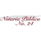NOTARIA PÚBLICA NO 24